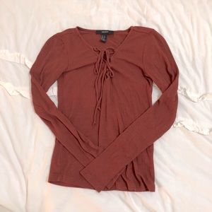 Tight Deep Orange Long Sleeve!